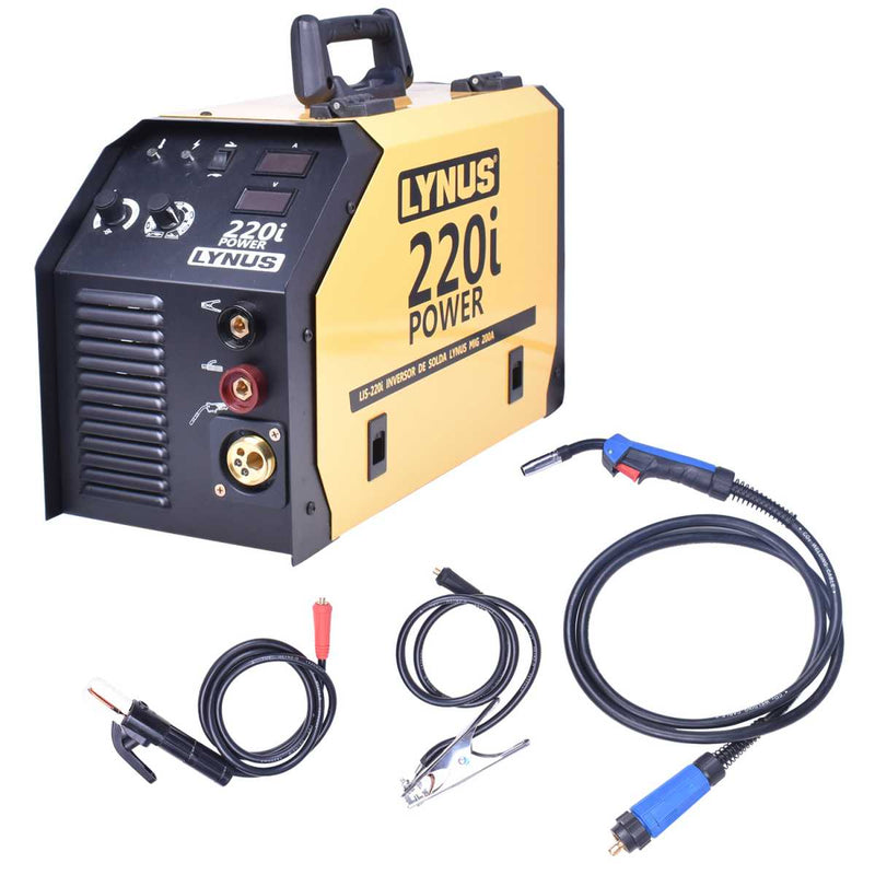Inversora de Solda 3 em 1 200 a Lis-220I Lynus – 220 V