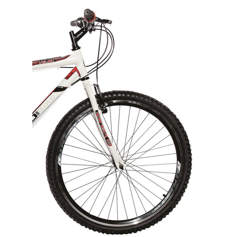 Bicicleta Aro 26 Aero 21 Marchas Velox Branca - Ello Bike - Gaamerr maniia 