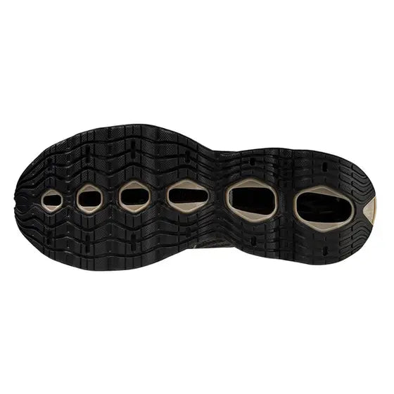 Tênis Mizuno Wave Prophecy 12 Masculino - Preto c/ Dourado