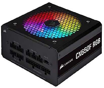 FONTE ATX 650W - CX650F FULL MODULAR - RGB BLACK - 80 PLUS BRONZE - COM CABO DE FORCA - CP-9020217-BR - Gaamerr maniia 