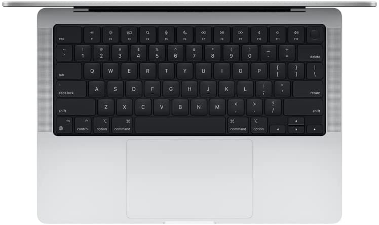 Apple MacBook Pro (de 14 polegadas, Processador M1 Pro da Apple com CPU 8‑core e GPU 14‑core, 16 GB RAM, 512 GB SSD) - Cinzento sideral - Gaamerr maniia 