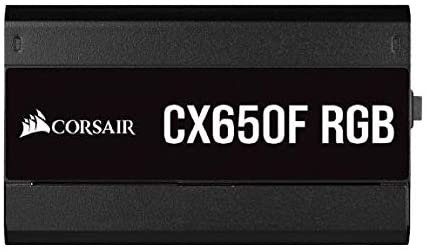 FONTE ATX 650W - CX650F FULL MODULAR - RGB BLACK - 80 PLUS BRONZE - COM CABO DE FORCA - CP-9020217-BR - Gaamerr maniia 