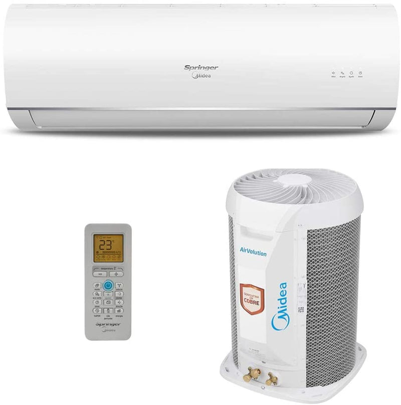 Ar-Condicionado Split HW Springer Midea Air Volution 12.000 BTUs Só Frio 220V - Gaamerr maniia 