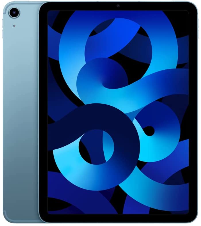 2022 Apple iPad Air (5ª geração, Wi-Fi, de 64 GB) - azul - Gaamerr maniia 