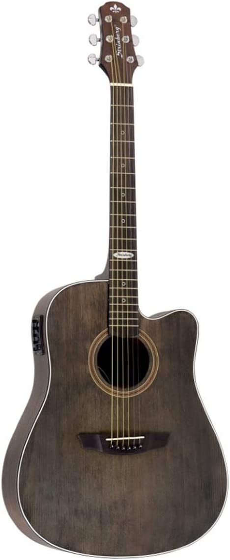 Violão Folk Strinberg Sd200c Tos Elétrico Aço Tabaco