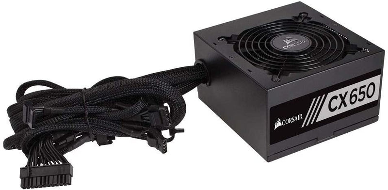Fonte Corsair 650W 80 Plus Bronze CX650 - CP-9020122 - Gaamerr maniia 