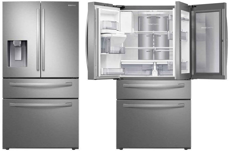 Geladeira Samsung French Door 501 Litros Inox 110V RF22R7351SR/AZ - Gaamerr maniia 