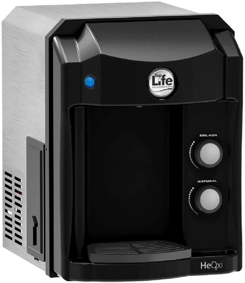 Purificador Agua Alcalina Ionizada com Ozônio Top Life (127, Preto) - Gaamerr maniia 