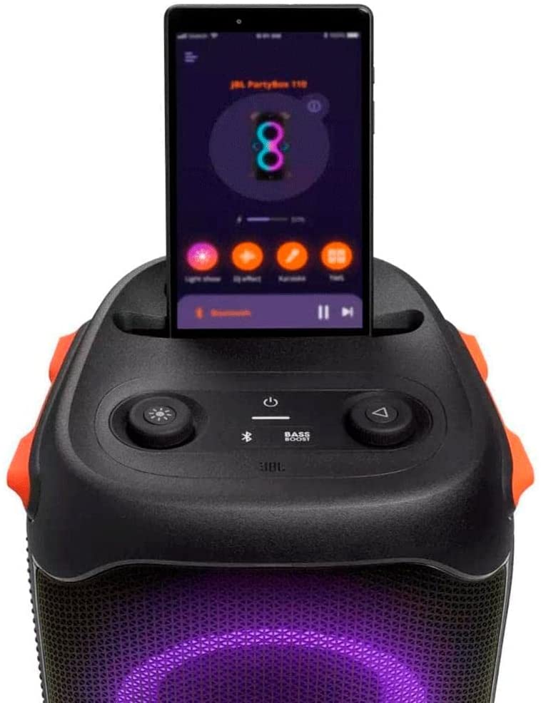 Caixa de Som Bluetooth JBL PartyBox 110 160W - JBLPARTYBOX110BR - Gaamerr maniia 