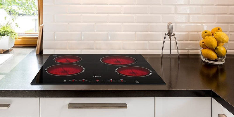 Cooktop Vitrocerâmico 4 Bocas Midea - Gaamerr maniia 