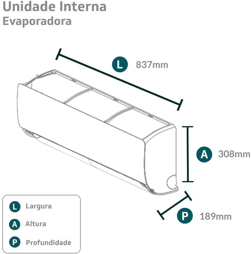 Ar-Condicionado Split HW LG Dual Inverter Voice 12.000 BTUs Só Frio 220V - Gaamerr maniia 