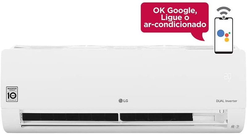 Ar-Condicionado Split HW LG Dual Inverter Voice 12.000 BTUs Só Frio 220V - Gaamerr maniia 