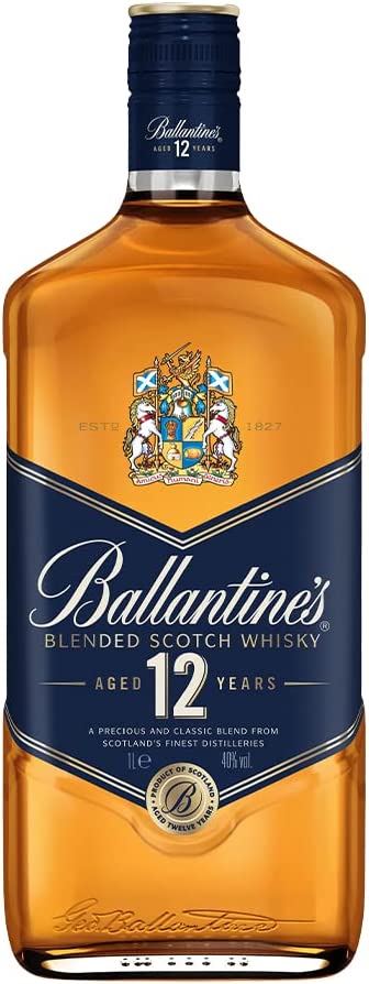 Whisky Ballantines 12 Anos, 1L