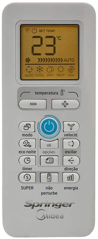 Ar-Condicionado Split HW Springer Midea Air Volution 12.000 BTUs Só Frio 220V - Gaamerr maniia 
