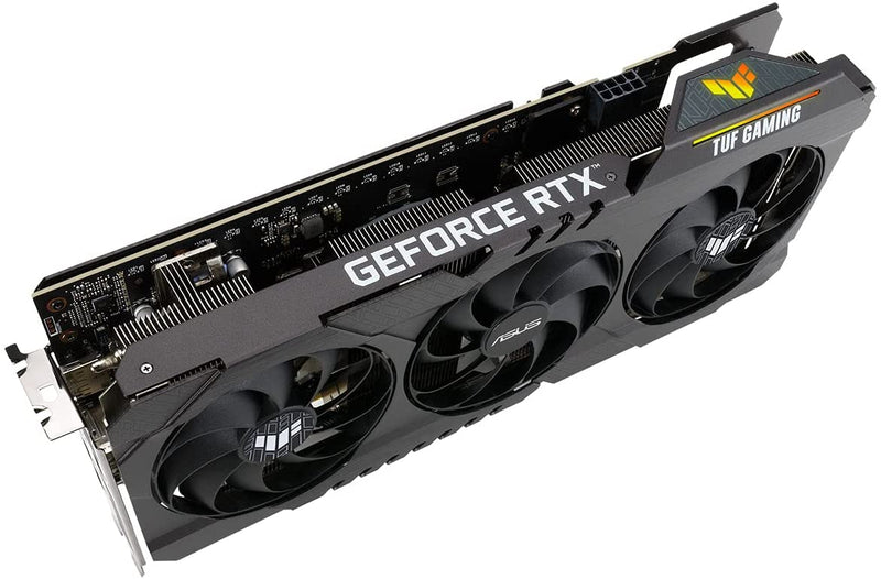Placa de Vídeo ASUS TUF Gaming - GeForce RTX 3060, LHR, 12GB GDDR6, RGB, DLSS, Ray Tracing - Gaamerr maniia 