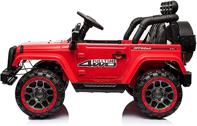 Carro Elétrico Jipe Vermelho, Bang Toys