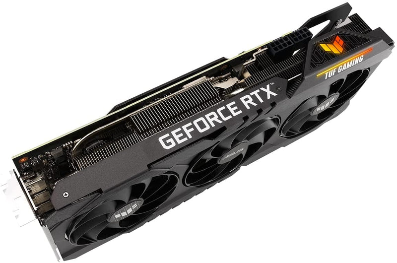 Placa de Vídeo ASUS TUF Gaming - GeForce RTX 3070 Ti OC, LHR, 8GB, GDDR6X, DLSS, Ray Tracing - Gaamerr maniia 