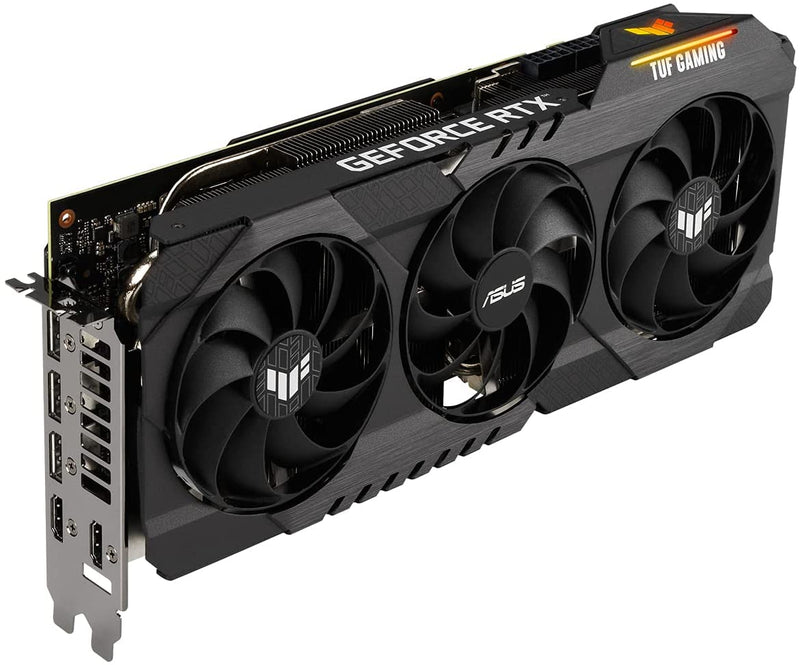 Placa de Vídeo ASUS TUF Gaming - GeForce RTX 3070 Ti OC, LHR, 8GB, GDDR6X, DLSS, Ray Tracing - Gaamerr maniia 