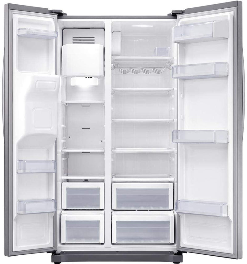 Geladeira/Refrigerador Samsung Side By Side Frost Free, 501L, 2 Portas, Inox 220V - RS50N3413S8 - Gaamerr maniia 