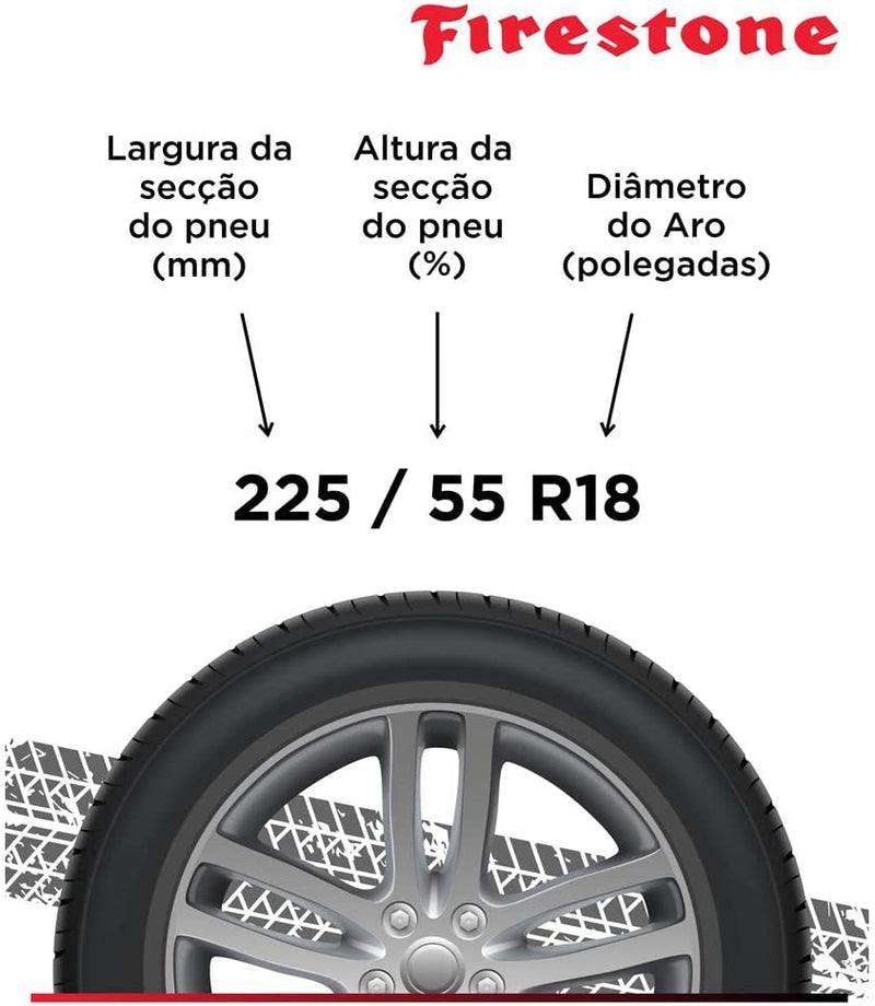 Pneu Firestone Aro 18 Destination Le2 225/55r18 98v - Gaamerr maniia 