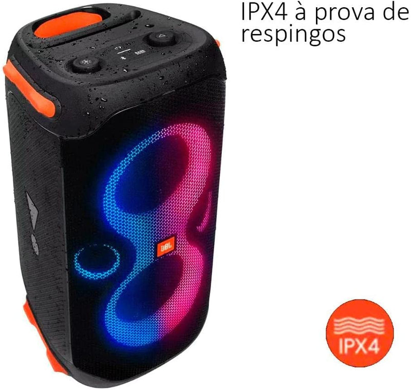 Caixa de Som Bluetooth JBL PartyBox 110 160W - JBLPARTYBOX110BR - Gaamerr maniia 