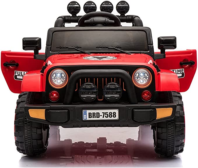 Carro Elétrico Jipe Vermelho, Bang Toys