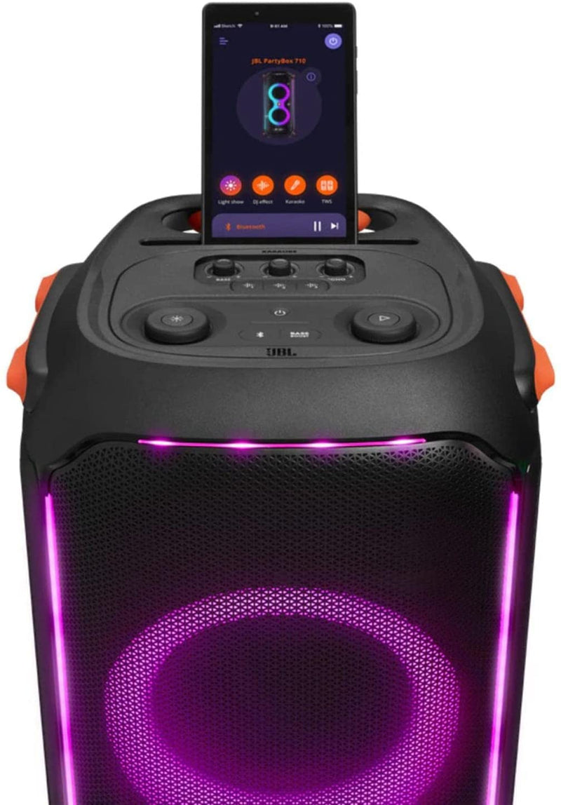 Caixa de Som Bluetooth JBL PartyBox 710 800W - JBLPARTYBOX710BR - Gaamerr maniia 