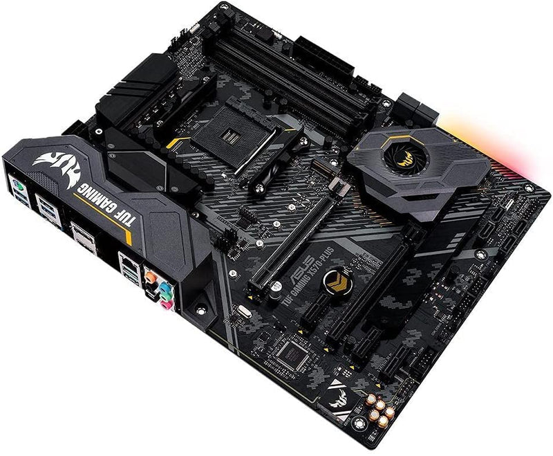 Placa-Mãe ASUS TUF Gaming - X570-Plus, AMD, AM4, ATX, DDR4 - Gaamerr maniia 