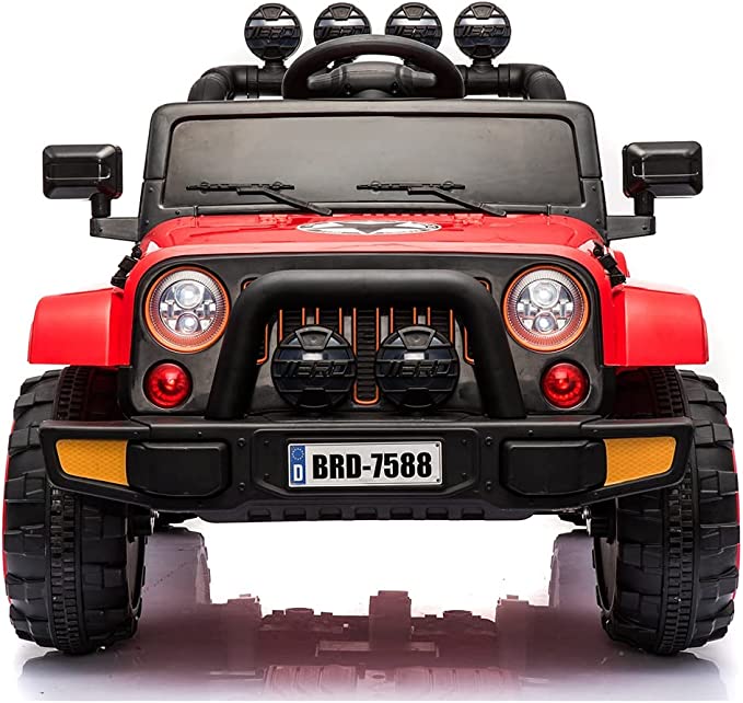 Carro Elétrico Jipe Vermelho, Bang Toys