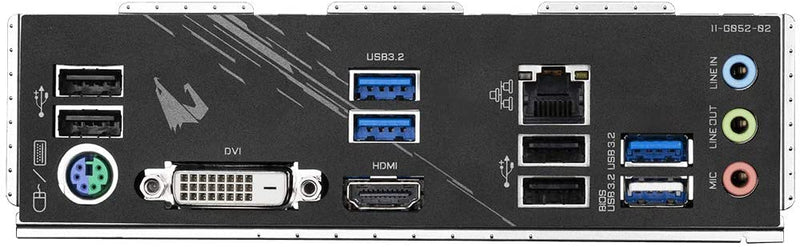 Placa Mãe Gigabyte B550M AORUS ELITE (AM4/DDR4/HDMI/M.2(PCIe,NVMe,SATA3)/VRM Solution/USB3.2) - B550M AORUS ELITE - Gaamerr maniia 