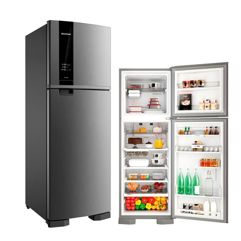Geladeira Brastemp Frost Free 400 litros - BRM54 Inox - ofertasbacanassss
