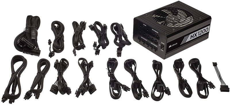 Fonte Corsair HX1200-1200W, 80 Plus Platinum, Modular - CP-9020140-NA - Gaamerr maniia 