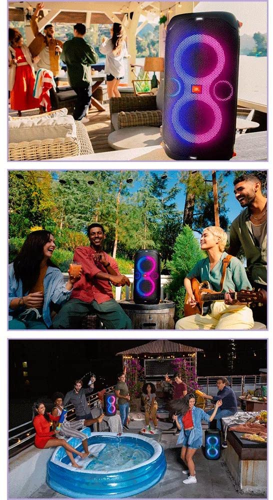 Caixa de Som Bluetooth JBL PartyBox 110 160W - JBLPARTYBOX110BR - Gaamerr maniia 