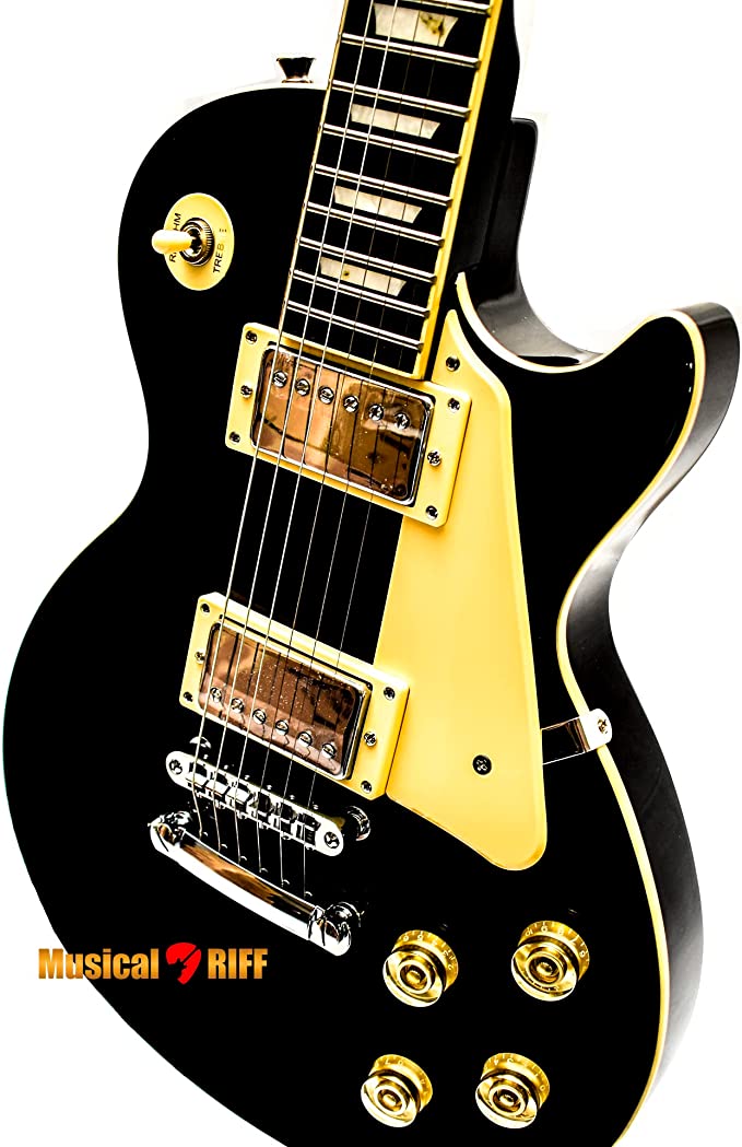 Guitarra Michael Les Paul Preto Gm730n Bk