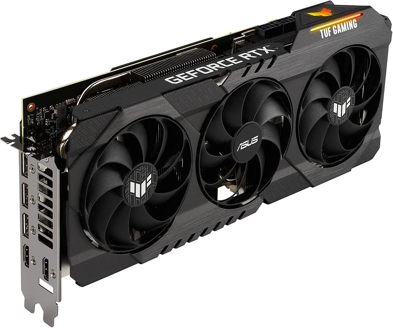 Placa de Vídeo ASUS TUF Gaming - GeForce RTX 3070 Ti OC, LHR, 8GB, GDDR6X, DLSS, Ray Tracing - Gaamerr maniia 