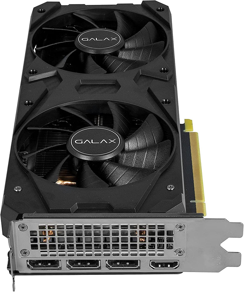 Placa de Vídeo GALAX - GeForce RTX 3060, 1-Click OC, LHR, 12GB GDDR6, DLSS, Ray Tracing - Gaamerr maniia 