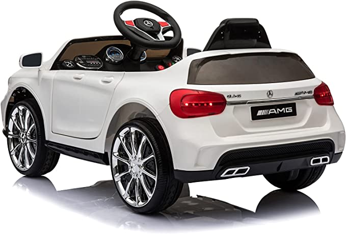 Veículo Elétrico Mercedez Bens Branco, Bang Toys