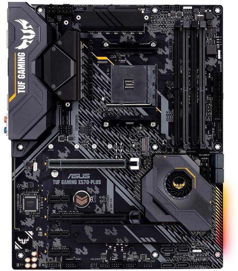 Placa-Mãe ASUS TUF Gaming - X570-Plus, AMD, AM4, ATX, DDR4 - Gaamerr maniia 