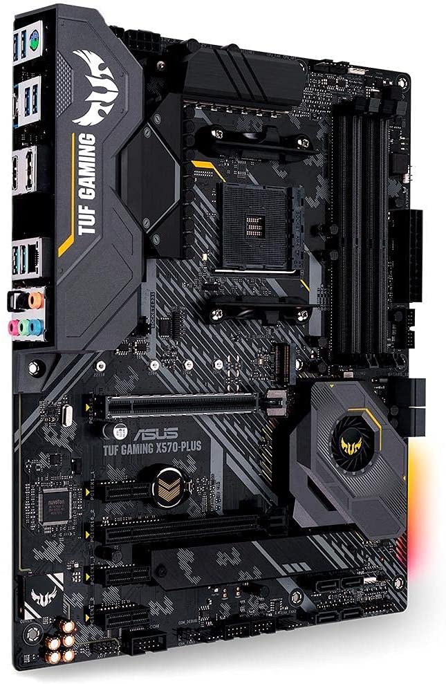 Placa-Mãe ASUS TUF Gaming - X570-Plus, AMD, AM4, ATX, DDR4 - Gaamerr maniia 