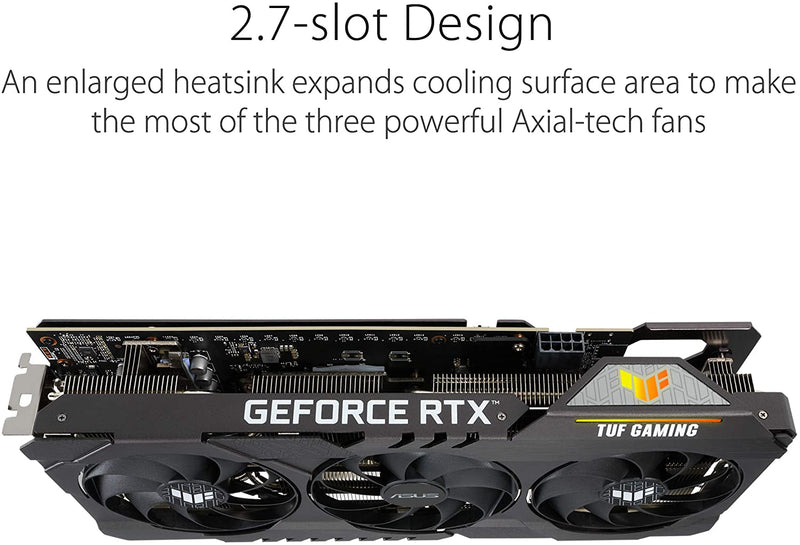 Placa de Vídeo ASUS TUF Gaming - GeForce RTX 3060, LHR, 12GB GDDR6, RGB, DLSS, Ray Tracing - Gaamerr maniia 