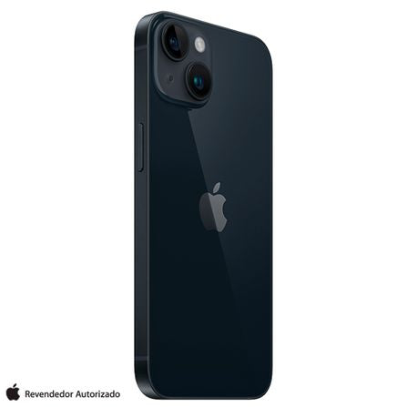 iPhone 14 Apple (512GB) Meia-noite, Tela de 6,1", 5G e Câmera de 12MP