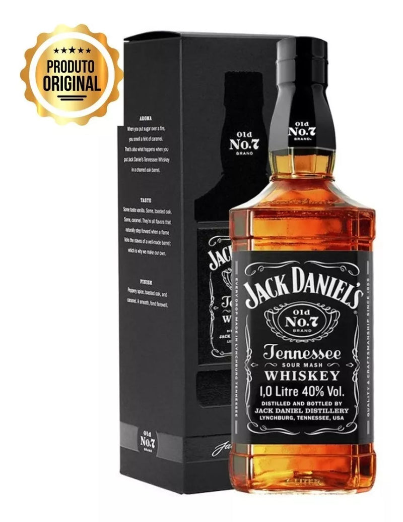 Whisky JACK DANIEL'S OLD NO7 WHISKY AMERICANO 1 LITRO | ORIGINAL