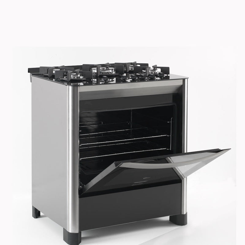 Fogão De Piso Fischer 5 Bocas Grand Cheff Inox