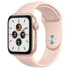 Apple Watch Se 44mm Caixa Dourada e Pulseira Esportiva Areia-Rosa - Gaamerr maniia 