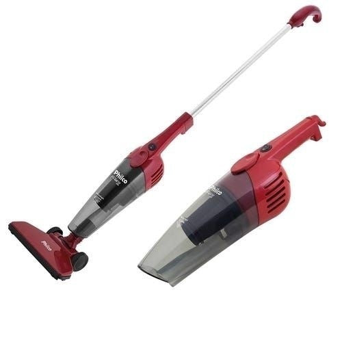 Aspirador De Pó Philco Ph1100 Rapid Turbo 2 em 1 Vermelho 1000W - Gaamerr maniia 