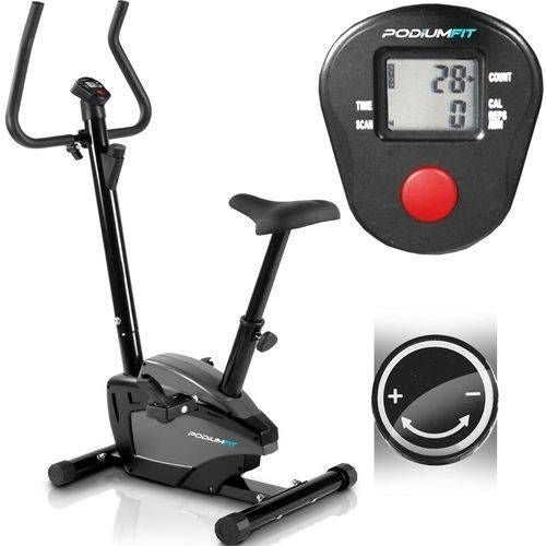 Bicicleta Ergométrica Podiumfit V50 - Silenciosa - Controle de Cargas - Gaamerr maniia 