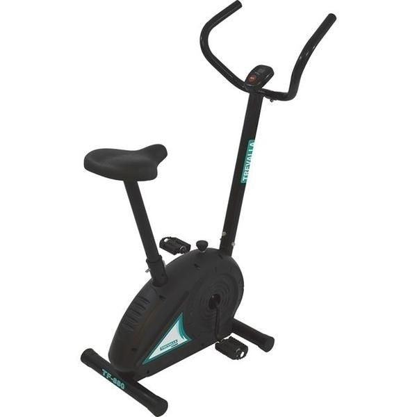 Bicicleta Ergométrica Trevalla TF-880 100Kg 5 Funções Preta - Gaamerr maniia 