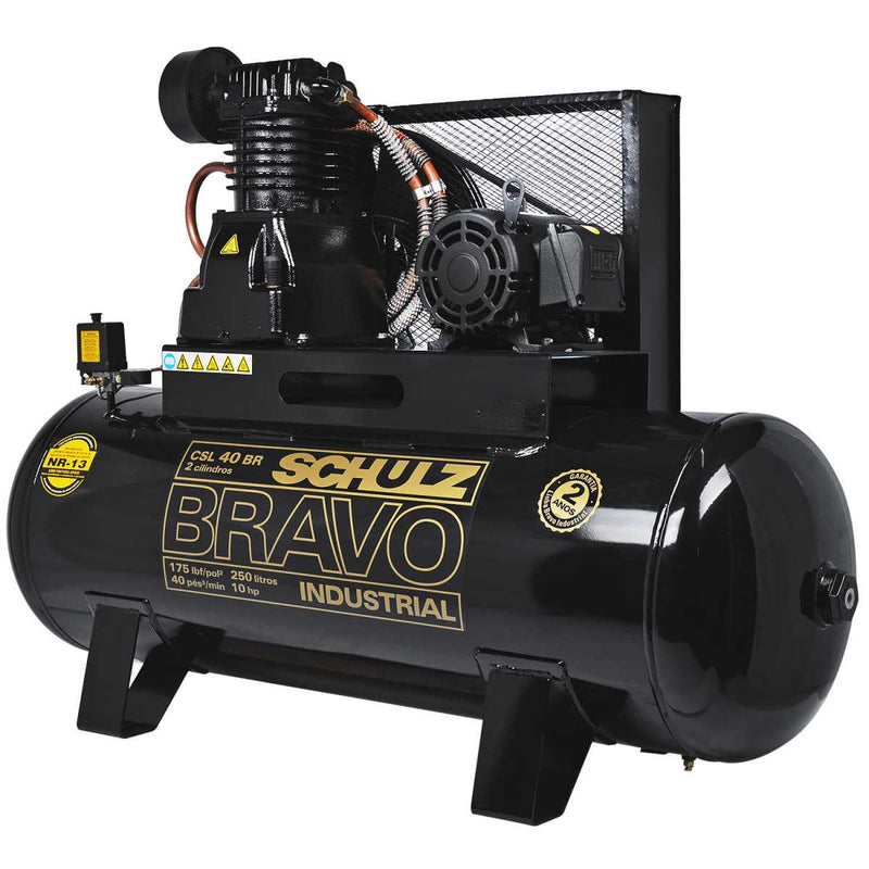 Compressor de Ar 40 Pés 250L Bravo Csl Schulz