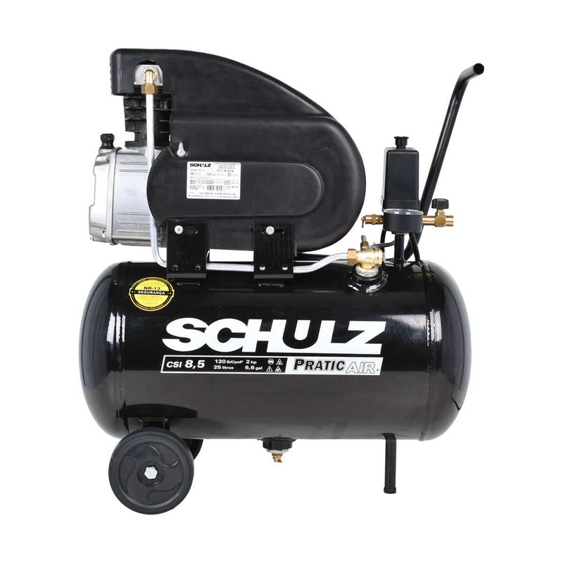 Compressor de Ar Pratic Air Csi 8,5/25 8,5Pcm 2Hp Schulz