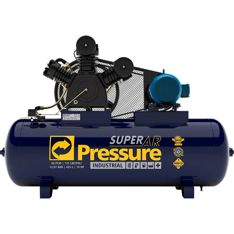 Compressor de Ar Super Ar 40Pcm 425L Trif 380/660V Pressure